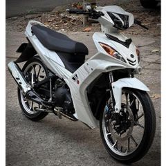 [FreeShip] [Ảnh thật] Tem rời Exciter 2010 - Mẫu lửa trắng đơn giản - Chuẩn From cực đẹp Quyen Decal