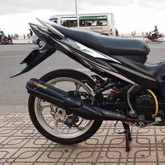 Tem Rời Exciter 135 LC Đen Phối Trắng  - Decal In Chất Lượng