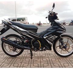Tem Rời Exciter 135 LC Đen Phối Trắng  - Decal In Chất Lượng