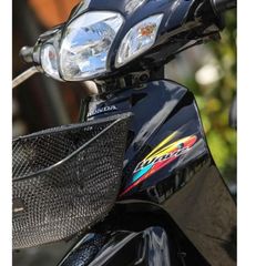 [FreeShip] Tem rời Wave 125 mẫu thái lan vàng đỏ dán xe đen nổi bật - tem không bay màu Cao Cấp