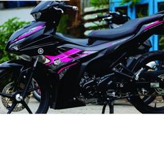 [FreeShip] [Ảnh thật] Tem rời Exciter 155 - Mẫu Y16ZR khói xám hồng nổi bật - Chuẩn From cực đẹp Quyen Decal