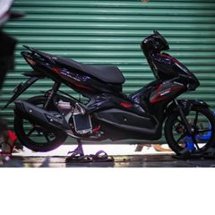 tem rời ab 125 đen đỏ 2023 mẫu mới , tem 3 lớp bền màu - Decal Cao Cấp Nhất