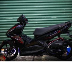 tem rời ab 125 đen đỏ 2023 mẫu mới , tem 3 lớp bền màu - Decal Cao Cấp Nhất