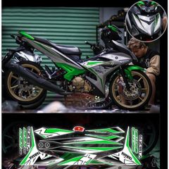 Tem rời Exciter 150 Mx zin trắng đen phối đủ màu