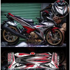 Tem rời Exciter 150 Mx zin trắng đen phối đủ màu
