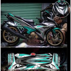 Tem rời Exciter 150 Mx zin trắng đen phối đủ màu
