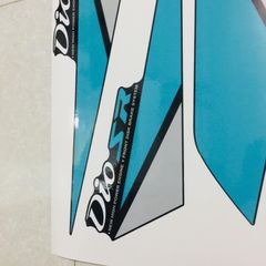 Tem rời Dio SR xanh ngọc - tem in siêu nét - không bay màu Quyen Decal