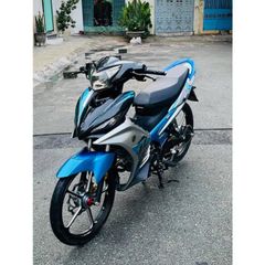 Tem Rời Dán Xe Exciter 135 2011 Mẫu LC 2017 Xanh Bạc Đen Cực Đẹp, Hàng 3 Lớp Chất Lượng Cao Quyen Decal