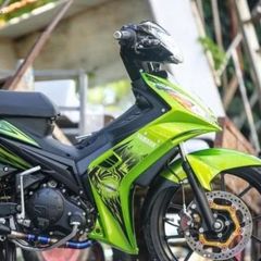 [FreeShip] [TEM RỜI] Tem rời Exciter 135 2010 xanh lá mẫu JUPITER MX siêu ngầu - tem cao cấp không bay màu Quyen Decal