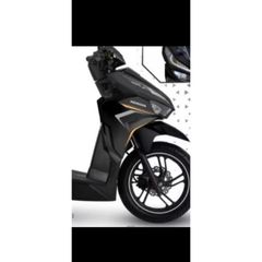 Tem Vario 125 Vàng dán xe Đen