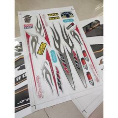 Tem Lửa Yamaha Mio 110 Đời Đầu  - Decal In Chất Lượng