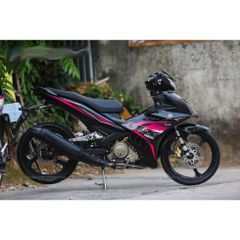 Tem rời Exciter 150 mẫu MX King đen hồng, in sắc nét, 3 lớp không phai màu CM00094 1 2