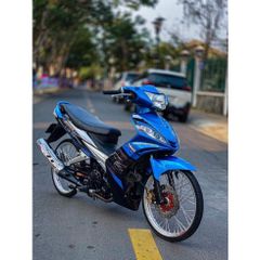 tem rời exciter 135 2010 đen xanh lc đẹp . tem 3 lớp bền màu - Decal Cao Cấp Nhất