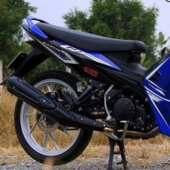 Tem Rời Yamaha Exciter 2010 Đen Xanh Gp - Tem Chuẩn Hình