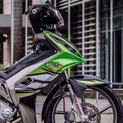 Tem Rời Exciter MX 135 2006 - 2010 Đen Xanh
