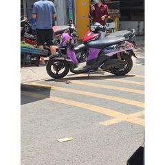 Tem Rời Honda Fino Thành Phố Đen Tím  - Decal In Chất Lượng