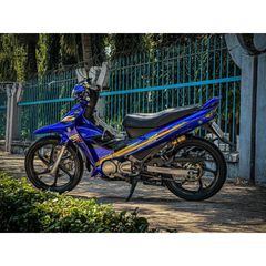 tem rời Yaz 125 xanh vàng đen mẫu chế mới 2023 , tem 3 lớp bền màu - Decal Cao Cấp Nhất