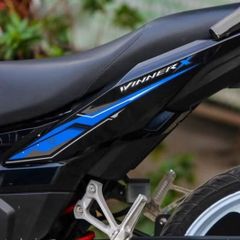 Tem rời xanh xám cho Winner V3 đen - tem đơn giản - kông bay màu Quyen Decal