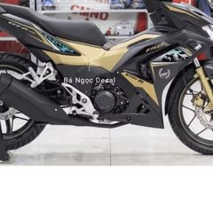 Tem xe winner v3 màu đen [TEM XE WINNER V3 GTR MÀU ĐEN GIÁ RẺ] - Decal Cao Cấp Nhất