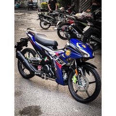 tem rời ex 155 xanh malaysia phối đỏ đen