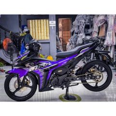 Tem rời exciter 155 đen Nhiều màu theo yêu cầu mẫu ( HÓT ) 2023 , tem 3 lớp bền màu - Decal Cao Cấp Nhất
