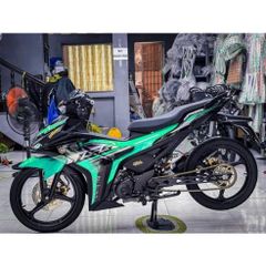 Tem rời exciter 155 đen Nhiều màu theo yêu cầu mẫu ( HÓT ) 2023 , tem 3 lớp bền màu - Decal Cao Cấp Nhất