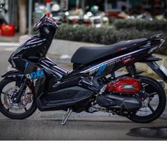 [FreeShip] TEM RỜI mẫu ADN Special Edition xanh ngọc dán AirBlade AB đen - mẫu mới 2022 - không bay màu Quyen Decal