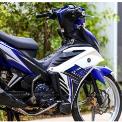 Tem Rời Exciter 135 LC Trắng Xanh Gp - Chuẩn Tem NTN