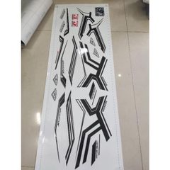 Tem Rời Honda Winner X 150 Y16ZR Dán Xe Trắng  - Decal In Chất Lượng