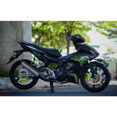 TEM DÁN RSX XE WINNER X MÀU ĐEN - Decal Cao Cấp Nhất