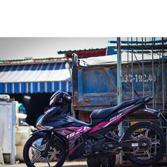 [FreeShip] Tem rời Y15ZR hồng nổi bật cho Exciter 150 đen - tem cao cấp không bay màu Quyen Decal