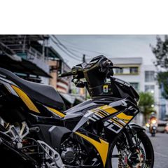 [FreeShip] [Ảnh thật] Tem rời Winner V3 - Mẫu RS150R vàng xám đen nổi bật - Chuẩn From cực đẹp Quyen Decal