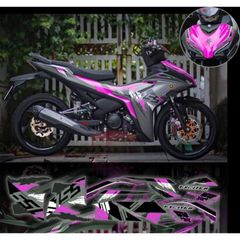 tem rời exciter 155 mẫu Zin 2021 xe bạc phối đủ màu