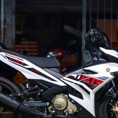 Tem exxciter 150 zin 2021 trắng đỏ