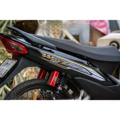 Tem rời ưave 2017 xe đen phối hoa văn xám vàng mới