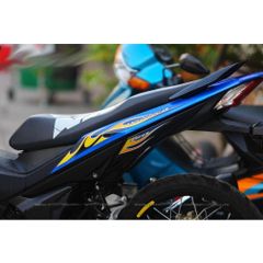 Tem rời Winner V1 hoa văn lửa xanh đen vàng, in sắc nét, 3 lớp không phai màu CM00123 1 2