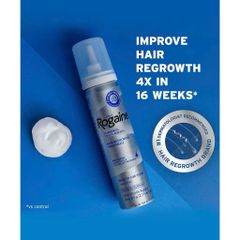 Set 3 Kem mọc râu, tóc Nam Rogaine Minoxidil 5% Foam Dạng Bọt 3x60ml