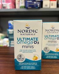 Dầu cá Omega 3 Nordic Naturals  omega-3 d3   hàm lượng cao 1120mg  Nhập khẩu Mỹ