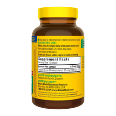 Viên uống Vitamin D3 Nature Made 25 mcg (1000 IU) - Bổ sung 650 viên cho sức khỏe xương và hệ miễn dịch - Sản phẩm từ Mỹ 638531