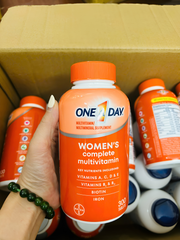 Vitamin Tổng Hợp One A Day Women's Formula 300 Viên - Hỗ Trợ Sức Khỏe Phụ Nữ Dưới 50 Tuổi, Bổ Sung 23 Vitamin và Khoáng Chất Chính Hãng Mỹ 638555