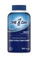 Viên uống bổ sung vitamin tổng hợp One A Day dành cho nam giới, 300 viên - Tăng cường năng lượng, hệ miễn dịch và sức khỏe tim mạch