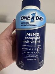 Viên uống bổ sung vitamin tổng hợp One A Day dành cho nam giới, 300 viên - Tăng cường năng lượng, hệ miễn dịch và sức khỏe tim mạch