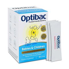 Men Vi Sinh Optibac Cho Trẻ - 30 Gói Hỗ Trợ Tiêu Hóa và Tăng Cường Đề Kháng Tự Nhiên cho Trẻ Sơ Sinh và Trẻ Nhỏ 638556