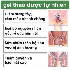 Nhật Bản Kem thảo dược bôi trĩ co búi trĩ giảm đau do trĩ