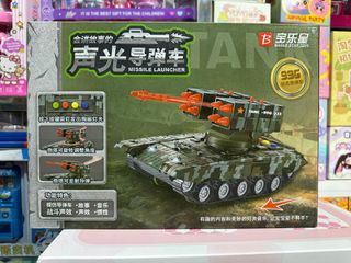 Xe Tăng Đồ Chơi Có Đèn Nhạc – Tank Quân Sự Mô Hình Chạy Đà 5869 giao màu ngẫu nhiên