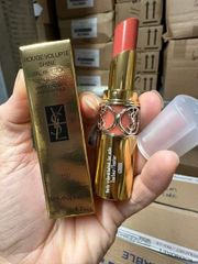 [ Nắp Trắng ] Son YSL Rouge Volupté Shine 150 Nude Lingerie - hồng cánh sen