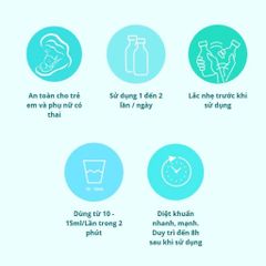 Nước Súc Miệng Ngăn Ngừa Sâu Răng, Viêm Nướu HMU Fluorinze 0.05% NaF Chai 250ml