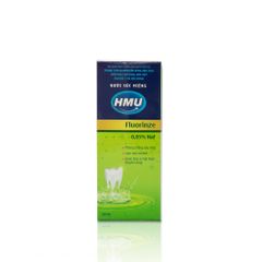Nước Súc Miệng Ngăn Ngừa Sâu Răng, Viêm Nướu HMU Fluorinze 0.05% NaF Chai 250ml