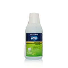 Nước Súc Miệng Ngăn Ngừa Sâu Răng, Viêm Nướu HMU Fluorinze 0.05% NaF Chai 250ml