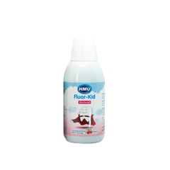 Nước Súc Miệng HMU Fluor Kid Vị Dâu Dự Phòng Sâu Răng Cho Trẻ Em